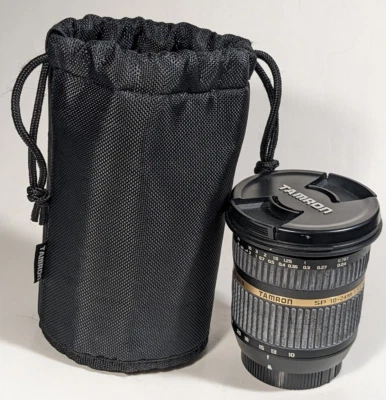 Tamron 10-24mm f/3.5-4.5 Di II LD Lens for Nikon AF w/ Caps & Case Model # B001 - Image 1 of 4
