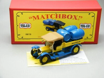 Matchbox MoY Code 2 YGL-49 Crossley mit Fässern Michelin rote Box  1 von 6 - Bild 1 von 4