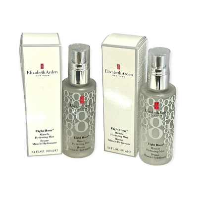 Elizabeth Arden Eight Hour Miracle Hydrating Mist 3.4oz./100ml LOT OF 2 - Image 1 of 2