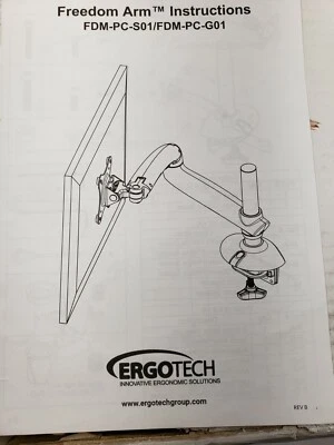 Ergotech Heavy Duty Freedom Arm Includes Single Aluminum Heavy Duty - Image 1 of 4