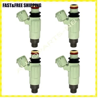 4 топливные форсунки для 2003 Mitsubishi Outlander 2,4 л CDH240E MR988881 842-12311 - Изображение 1 из 4