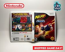 Nerf N-Strike Elite (Nintendo Wii 2009) Complete w/Manual CIB SHIPS TODAY ✅