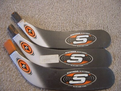 Three (3) Easton Two-Piece Synthesis Modano (RH) Hockey Stick Replacement Blades - Image 1 of 4