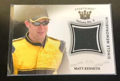 2022 Sportkings Volume 3 MATT KENSETH Race Worn Fire Suit Patch SMP-MK! - Image 1 of 2