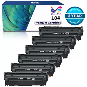 Toner Cartridge 104 Replacement For Canon 104 ImageClass MF4150 D420 MF4350d Lot - Picture 1 of 11