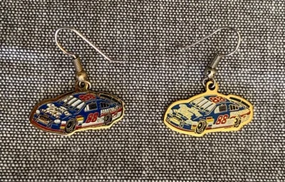 Pendientes Dale Earnhardt #88 Car Race NASCAR para mujer Foto 1 de 4