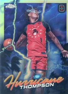 2022-23 Topps Chrome OTE AMEN THOMPSON #H-1 HURRICANE REFRACTOR - Bild 1 von 2