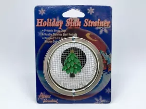 Acme Christmas Tree Holiday Sink Strainer Durable Stainless Steel Mesh W65931 - Imagen 1 de 4