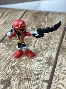 HTF Power Rangers Super Megaforce Mini Battle Ready Red Figure - Picture 1 of 6