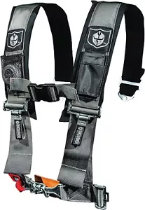 Pro Armor A114230SV Silver 4-Point Harness with 3" Pads - Picture 1 of 6