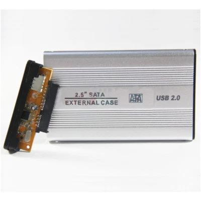 CASE BOX ESTERNO PER HARD DISK 2,5 SATA USB 1.0 & 2.0 BOX PER HD 2,5 kp - Immagine 1 di 4