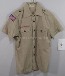 Boy Scout now Scouts BSA Uniform Shirt Size Youth Large SS FREE SHIPPING 182 - Bild 1 von 5
