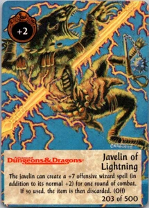 Spellfire 4th Edition Javelin of Lightning 203/500 - Picture 1 of 1