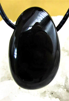 REGENBOGEN  OBSIDIAN A-Qualität  Anhänger TROMMELSTEIN  gebohrt FREEFORM  Nr.28 - Bild 1 von 2