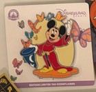 Disney Pin Butterfly Collection Mickey Mouse Sorcerer LE700