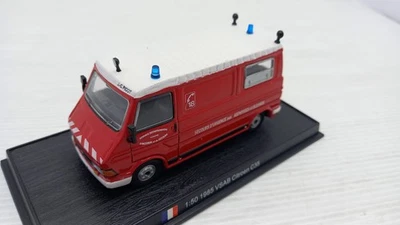 DELD53 Citroen C35 VSAB Vigili del fuoco 1985 1/50, senza scatola originale - Immagine 1 di 2