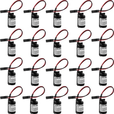 NEW 20PCS 2090-DA-BAT2 3.6V 1200mAh PLC Non-Rechargeable Battery with Black Plug - Image 1 of 4