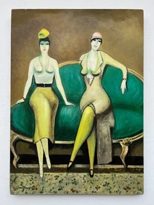 KEES VAN DONGEN (Handmade) Oil On Canvas Painting signed and stamped - Picture 1 of 8
