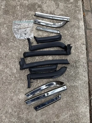 Комплект из 6 боковых молдингов для мягкого верха HONDA S2000 от оригинального производителя - Изображение 1 из 4