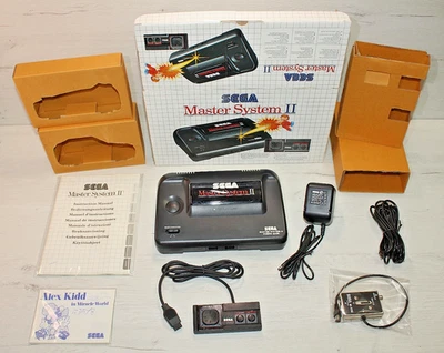 CONSOLA SEGA COMPLETA "MASTER SYSTEM II" COMPLETA CON CAJA E INSTRUCCIONES - Imagen 1 de 4
