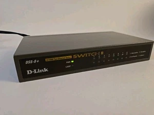 Adaptateur secteur D-LINK FAST ETHERNET SWITCH II DSS-8+ testé A+ ⭐LIVRAISON RAPIDE⭐ - Photo 1/6