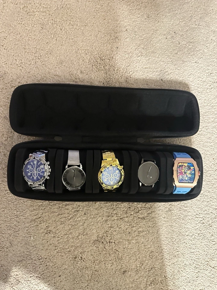 Lote de 5 lindos relógios - Imagem 1 de 3