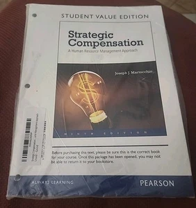 Strategic Compensation: A Human Resource Management Approach Loose Leaf - Picture 1 of 2