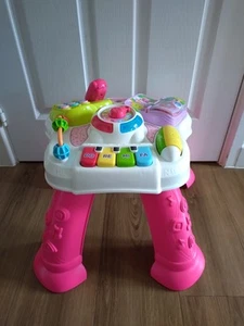 VTech Play & Learn Activity Table Pink With Light-Up Buttons - Picture 1 of 7