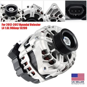 Alternator For Hyundai Veloster Accent 2012-2017 Kia Rio 2012-2013 1.6L 13209 - Picture 1 of 9