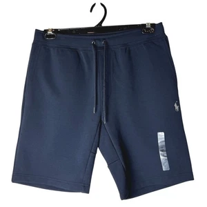 Polo Ralph Lauren Shorts Herren klein marineblau Aviatr Fleece Sweat neu mit Etikett adrett - Bild 1 von 11