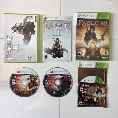 Fable 2 Limited Collectors Edition & Fable 3 (Xbox 360) CIB Tested - Image 1 of 4