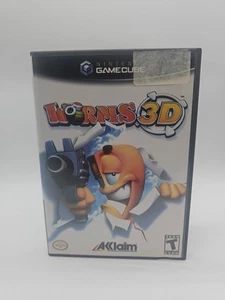 Worms 3D (Nintendo GameCube, 2004) CIB Complete - Picture 1 of 7