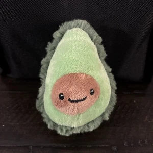 Avocado Rattle Baby Plush Toy Purely Luxe Stuffed Animal 5” Green - Picture 1 of 2