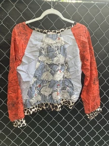 Top in seta manica lunga L.P.O by Laurence Maheo Ballet S - Foto 1 di 6