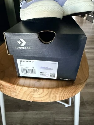 Converse Chuck Taylor All Star Dainty Mary Jane, A11554F Size 9 Lilac Pewte - Image 1 of 4