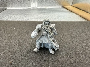 Captain Al 'Rahem Of Tallarn - Warhammer 40k Metal OOP Imperial Guard Primed - Picture 1 of 7