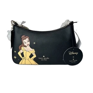 Borsa a tracolla convertibile Kate Spade Disney La Bella e la Bestia nera - Foto 1 di 12