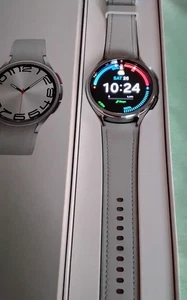 Samsung Galaxy Watch 6 Classic 47mm (/WiFi/Bluetooth) (Silver) - Photo 1 sur 3