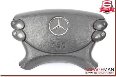 03-12 Mercedes W209 CLK350 CLK320 Volante Airbag Negro OEM Foto 1 de 4
