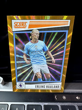 2022-23 Panini score premier league soccer Erling Haaland orange 29/35 Man city