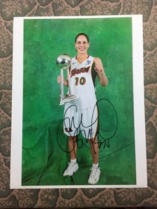 Sue Bird - Seattle Storm - WNBA Signed Autograph 8x10 Color Photo COA - Picture 1 of 2