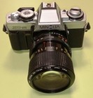 Appareil Photo Ancien Minolta Courreges AC 301 - Disque, Blanc, Fabriqué Au Japon