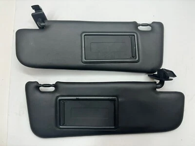 2012-2017 Fiat 500 Sun Shade Visor Left Right Pair W/O Illumination OEM - Image 1 of 4