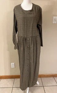 Vintage Faith Mountain Company Prairie Dress Cottagecore Women's Medium M - Picture 1 of 7