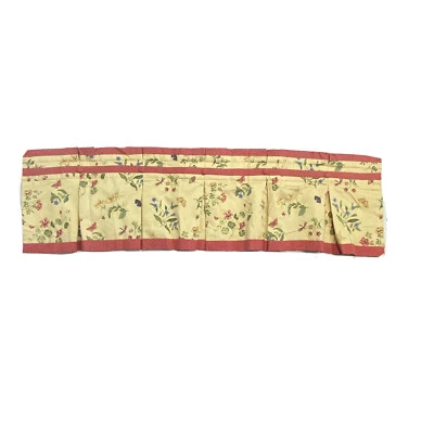 Cenefa Waverly personalizada Fairfield amarilla tratamiento de ventana floral rara 1 Foto 1 de 4