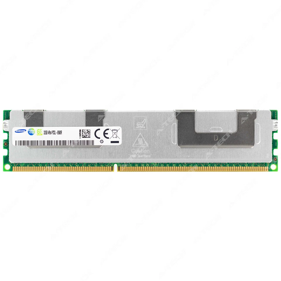 Samsung 32GB DDR3-1066 RDIMM M393B4G70AM0-YF8 M393B4G70BM0-YF8 Server Memory RAM - Image 1 of 2
