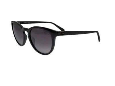 Óculos de sol masculino Guess GU005 01Q preto brilhante redondo verde espelho 53-22-145mm - Imagem 1 de 2