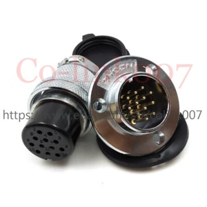 12Pin Power Cable Connector,GX25 Industrial Bulkhead Plug Socket, LED POWER PLUG - Picture 1 of 8