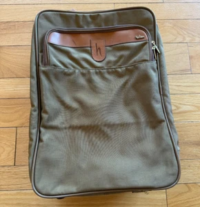 Vintage Hartmann 20" Carry On Suitcase Expandable Zipper Tan Rolling Luggage - Picture 1 of 13
