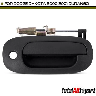 Black Exterior Handle for Dodge Dakota 2000-2001 Durango Front Right Passenger - Image 1 of 4